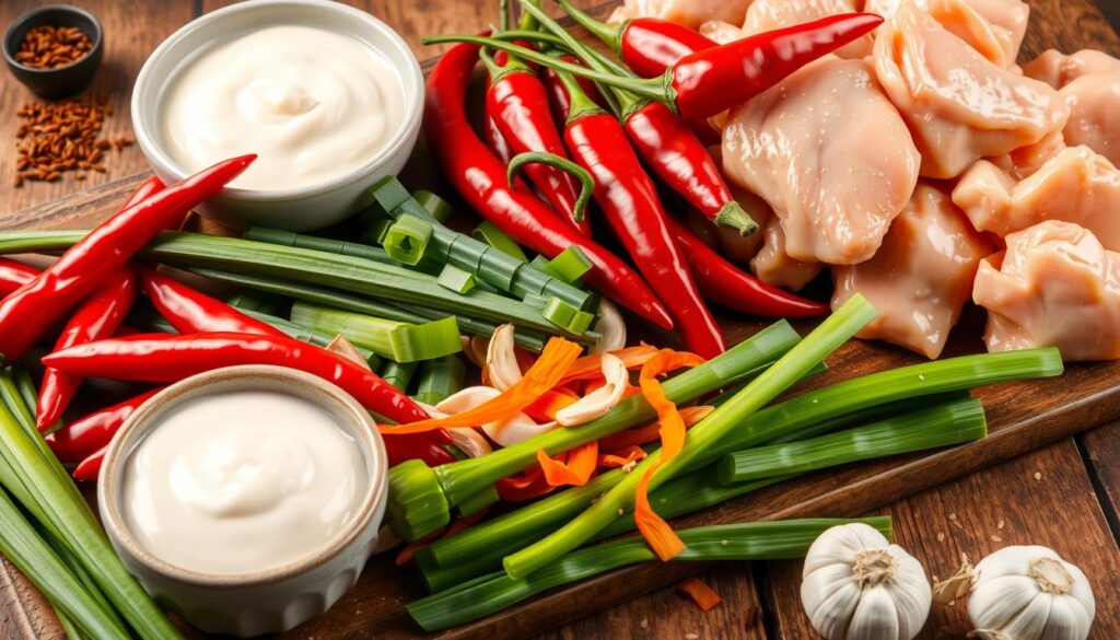 Bang bang chicken ingredients Bang bang chicken ingredients