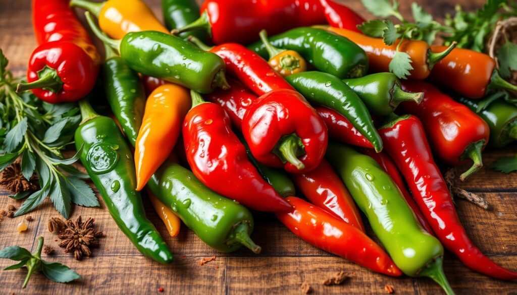 Chili peppers