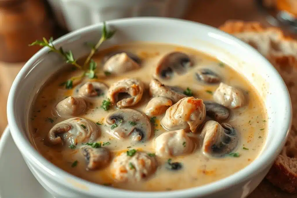 creamy mushroom soup chicken