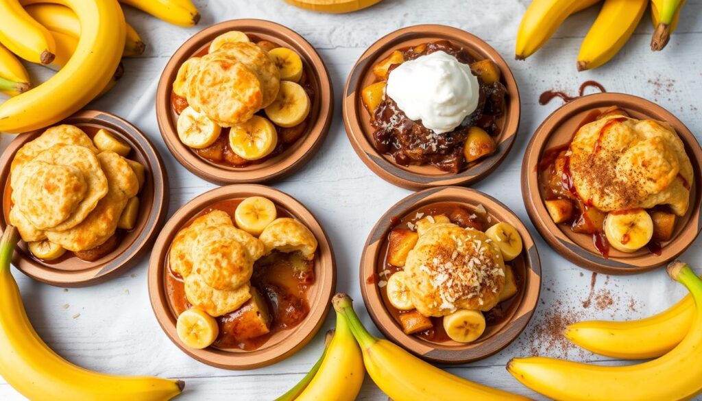 delightful Bananas Foster Cobbler variations