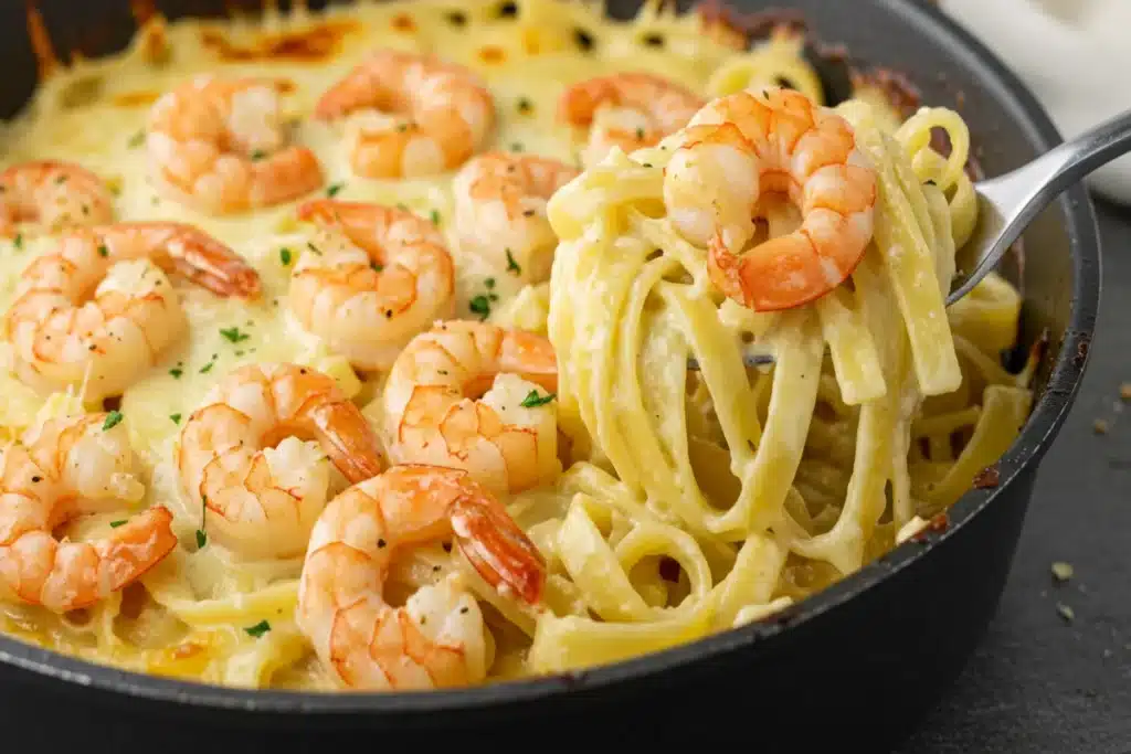 How To Make Shrimp Scampi Pasta Bake in 30 Min 1