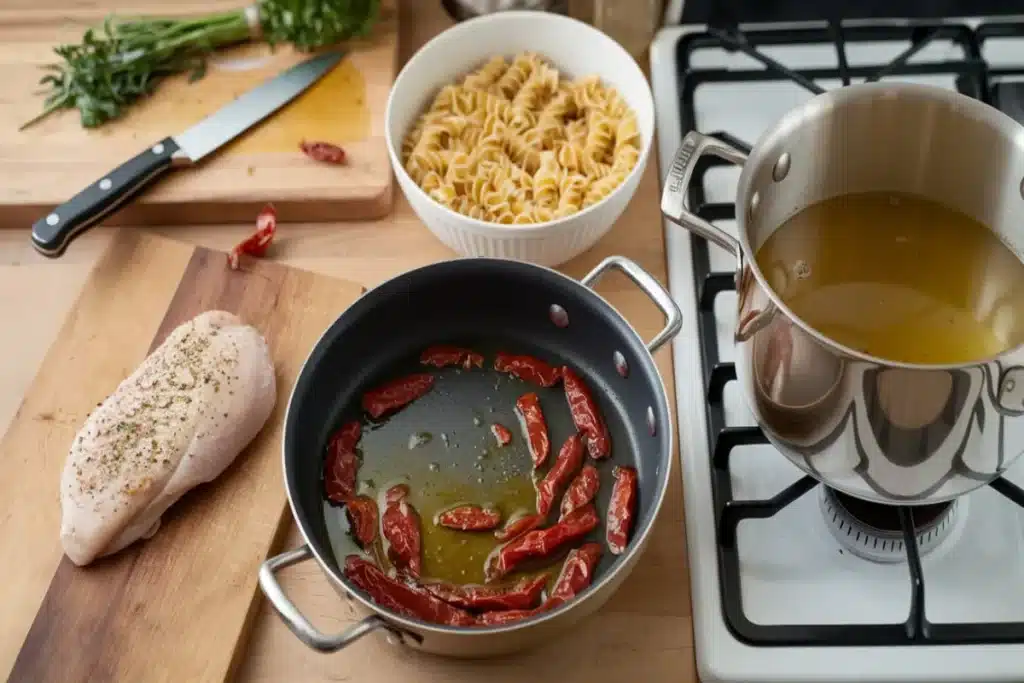 How to Make Marry Me Chicken Pasta