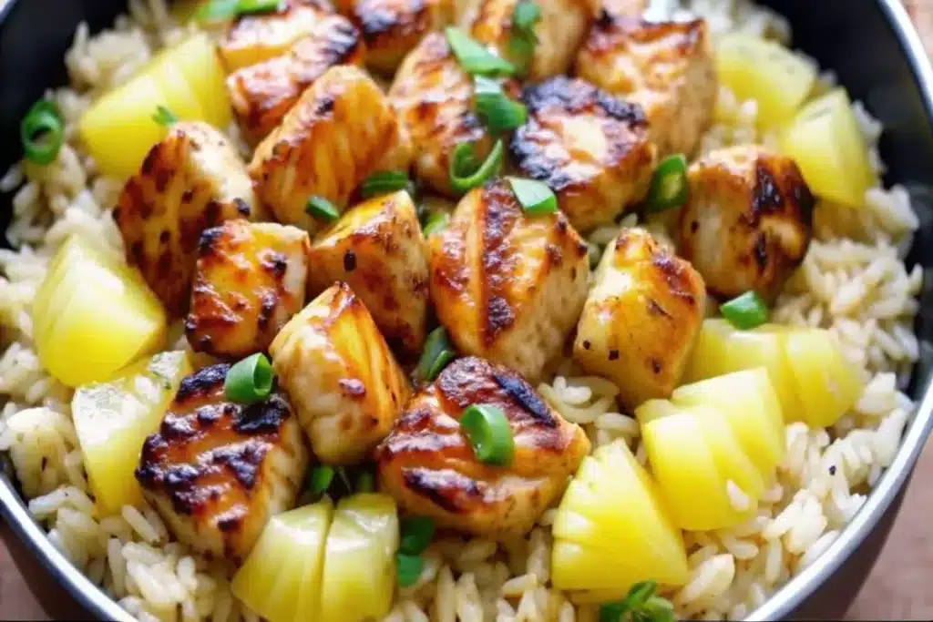 Sweet and Savory Pineapple Chicken and Rice Recipe