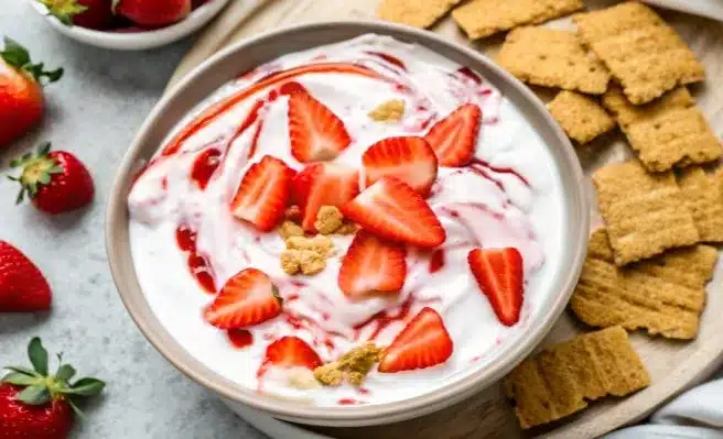 How to Make Strawberry Cheesecake Dip The Best Dessert
