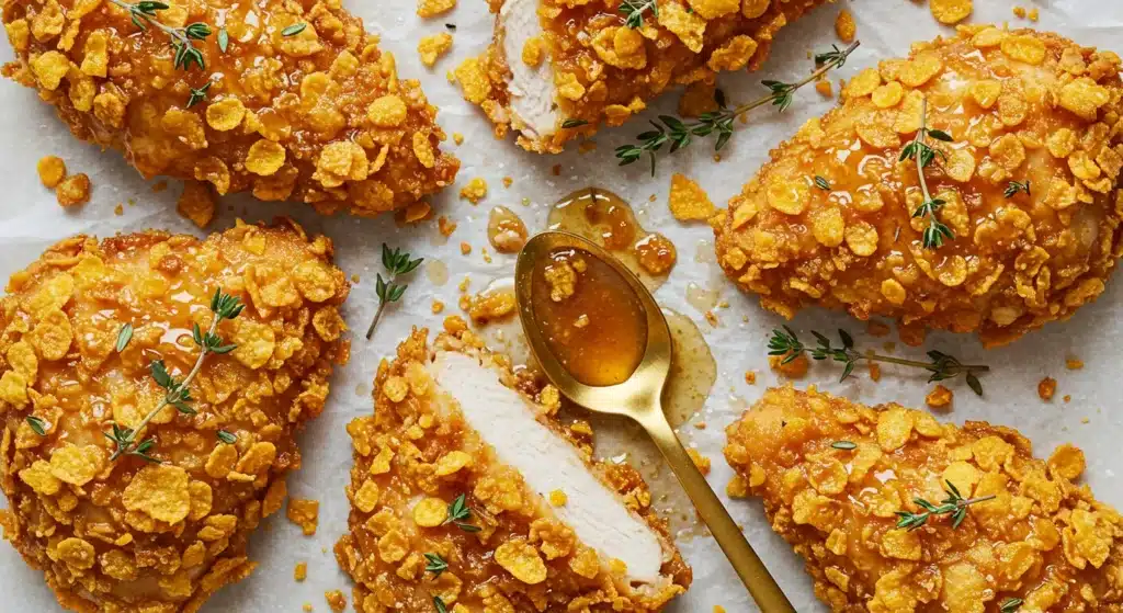 How to Make Baked Crunchy Hot Honey Chicken