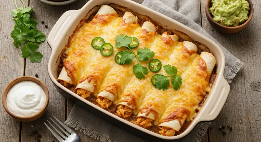 Crock-Pot Chicken Enchilada Meal