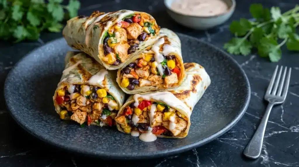 Southwest Chicken Wraps