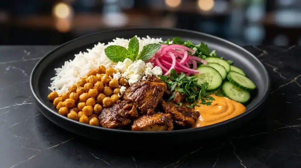 Spiced Mediterranean Chicken Bowls
