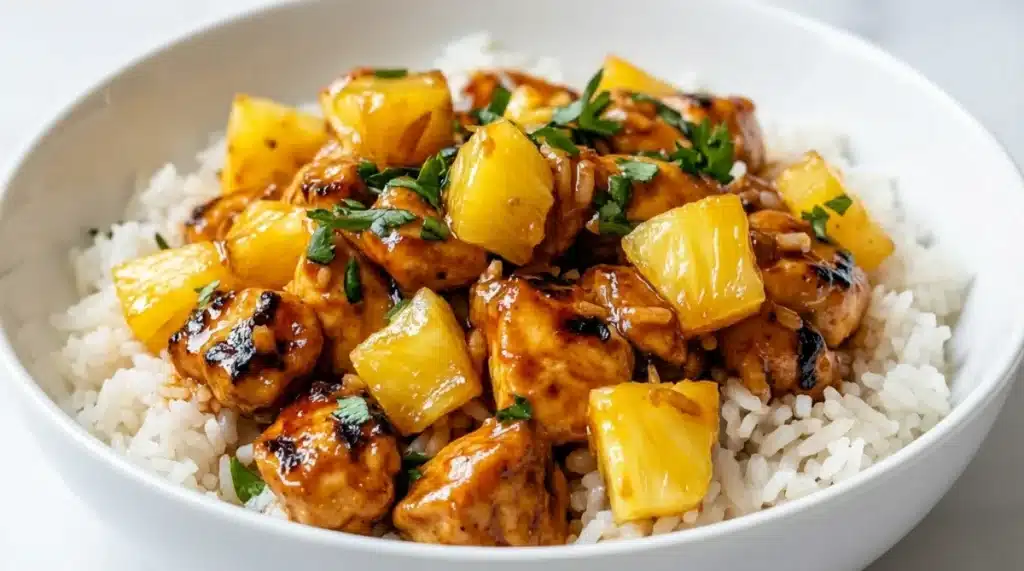 Pineapple Chicken and Rice