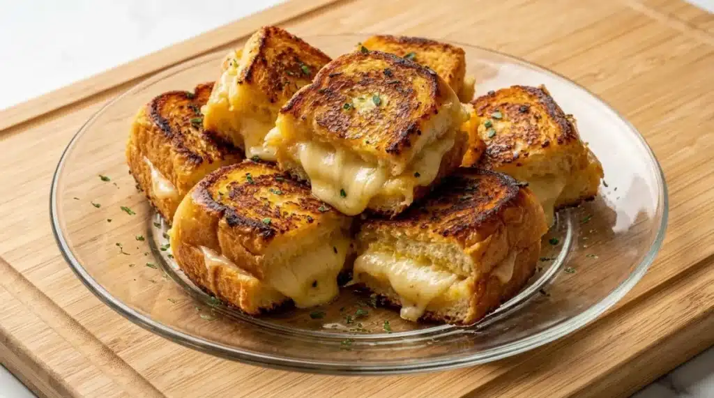Hawaiian Roll Grilled Cheese