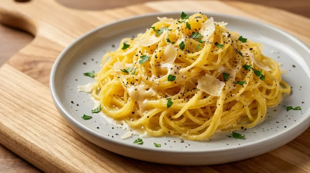 Spaghetti Squash Carbonara