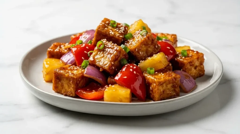 Sweet and Sour Tofu