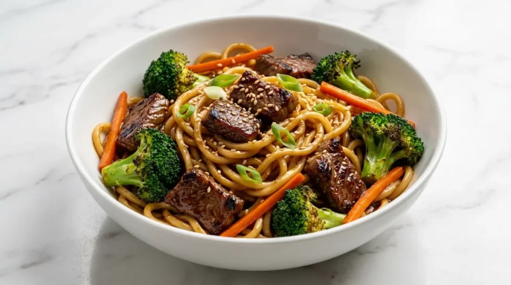 Mongolian Beef Ramen