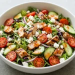 The Ultimate Chipotle Chicken Chopped Salad with Bold Vinaigrette