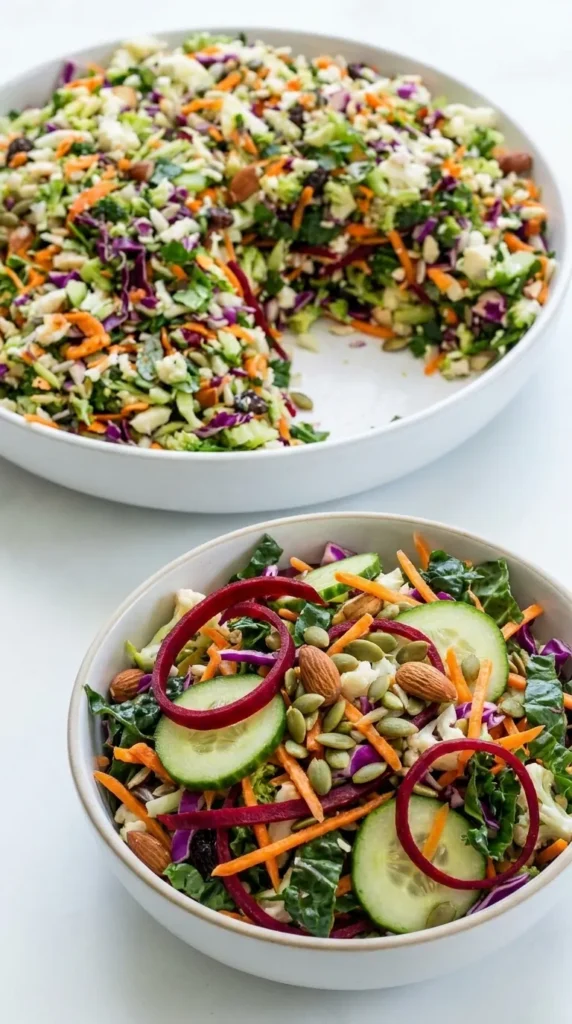 Healthy and Delicious Crunchy Detox Salad Recipe