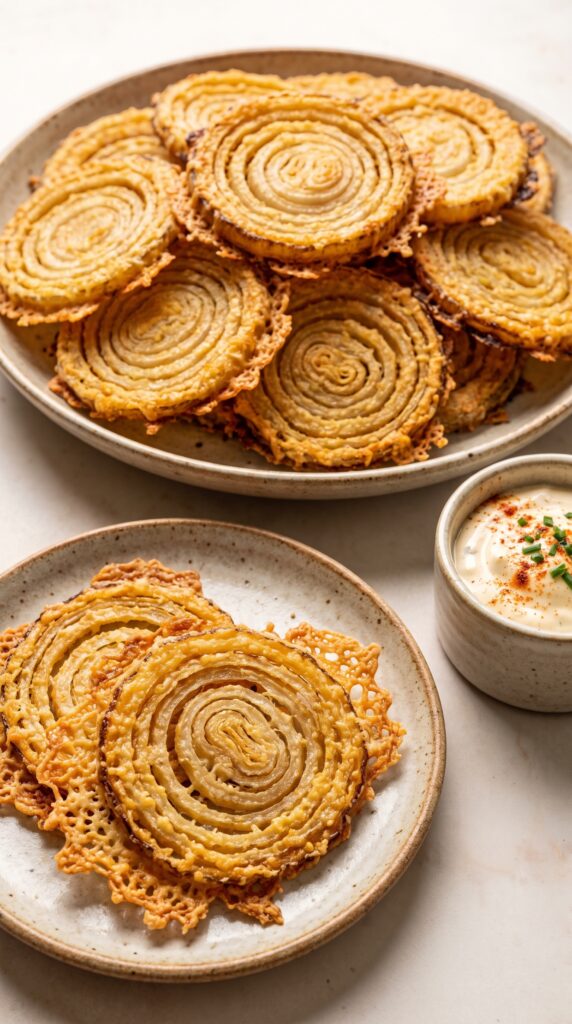 Delicious Parmesan Onion Rings