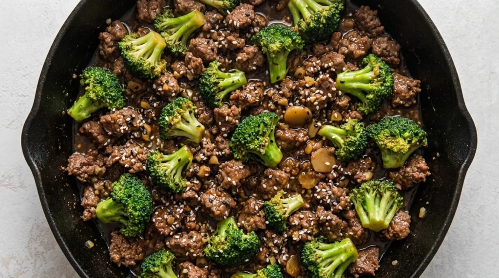 Ground Beef and Broccoli Recipe