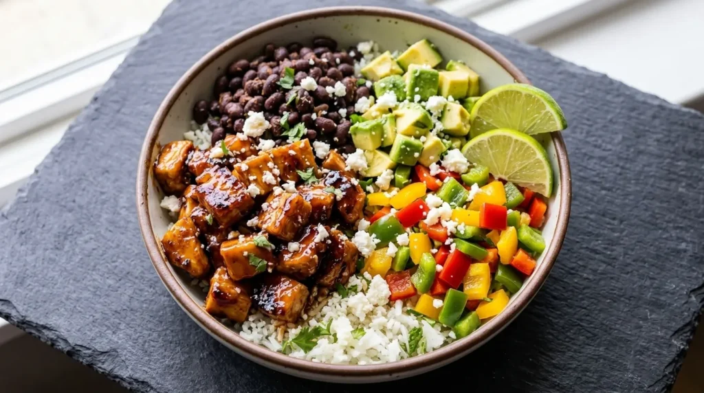 Honey Chipotle Chicken Rice Bowls Recipe