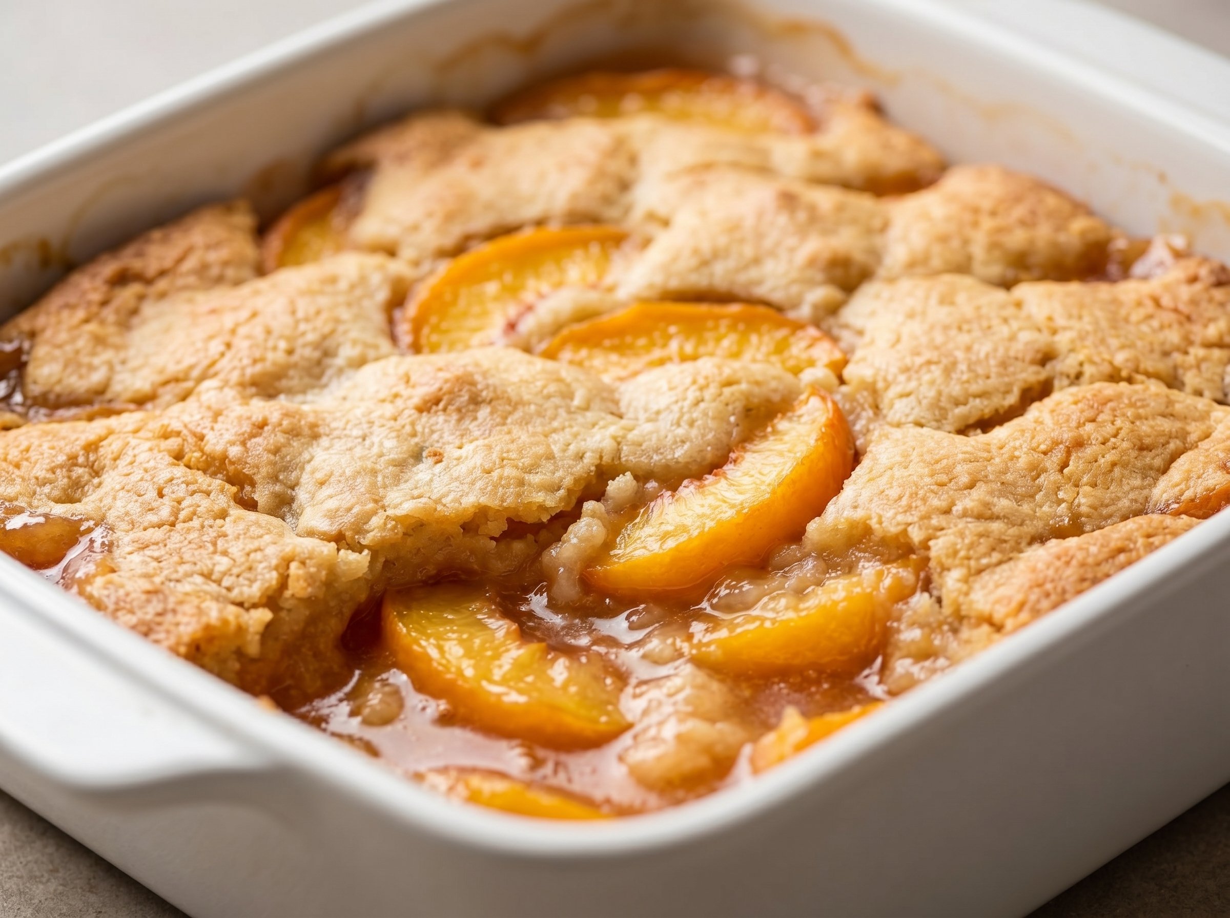 Easy And Healthy Joanna Gaines Peach Cobbler