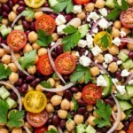 Mediterranean Bean Salad Recipe: A Fresh and Healthy