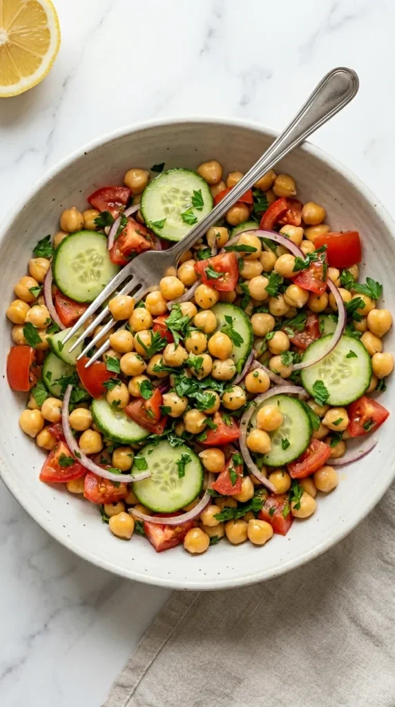 Refreshing Chickpea Salad Recipe: Easy, Healthy, and Perfect for Any Meal