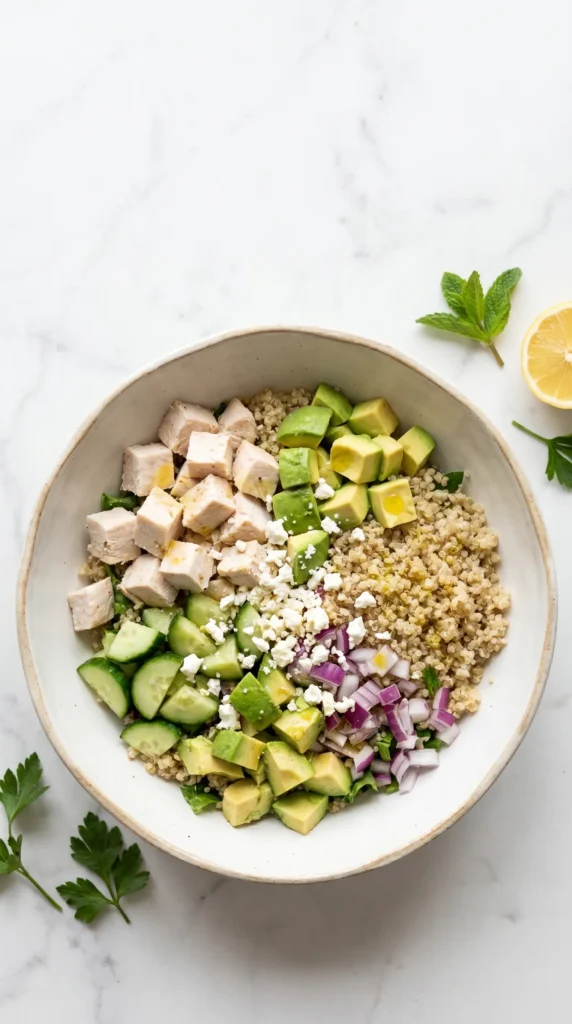 Delicious High Protein Jennifer Aniston Salad Recipe